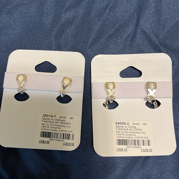 Claire’s clip-on earrings - Picture 2 of 2